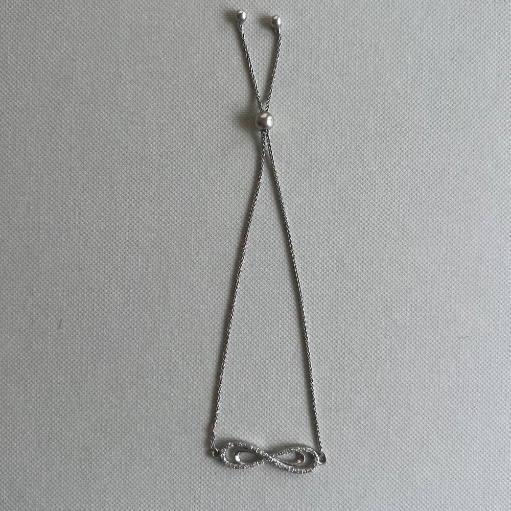 Silver 925 Infinity Bracelet